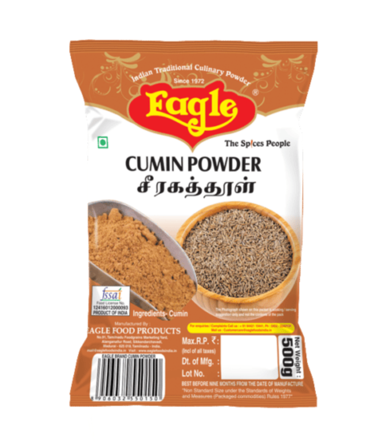 Eagle Cumin Powder pack